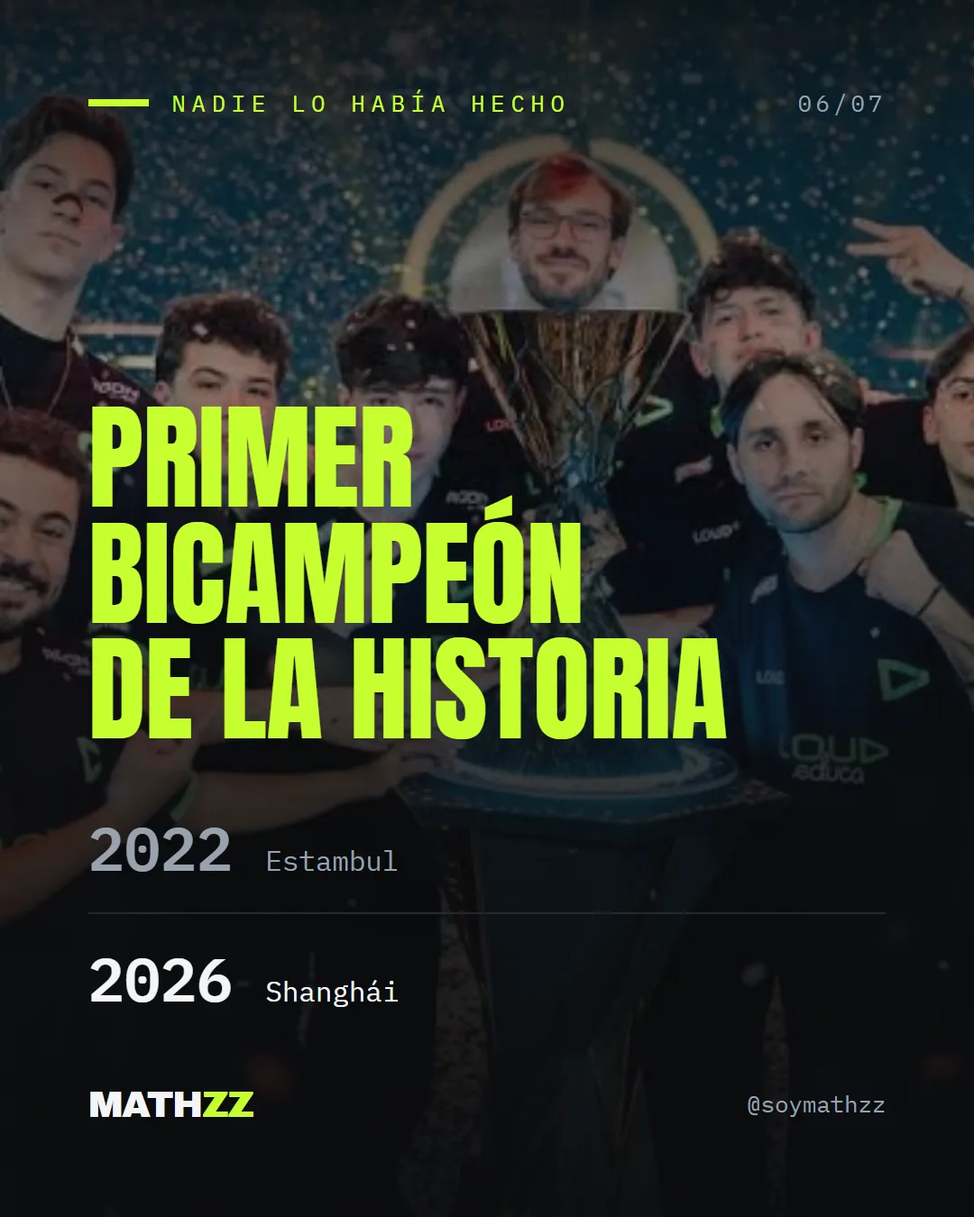 LOUD: del fondo al bicampeonato, slide 6 de 7