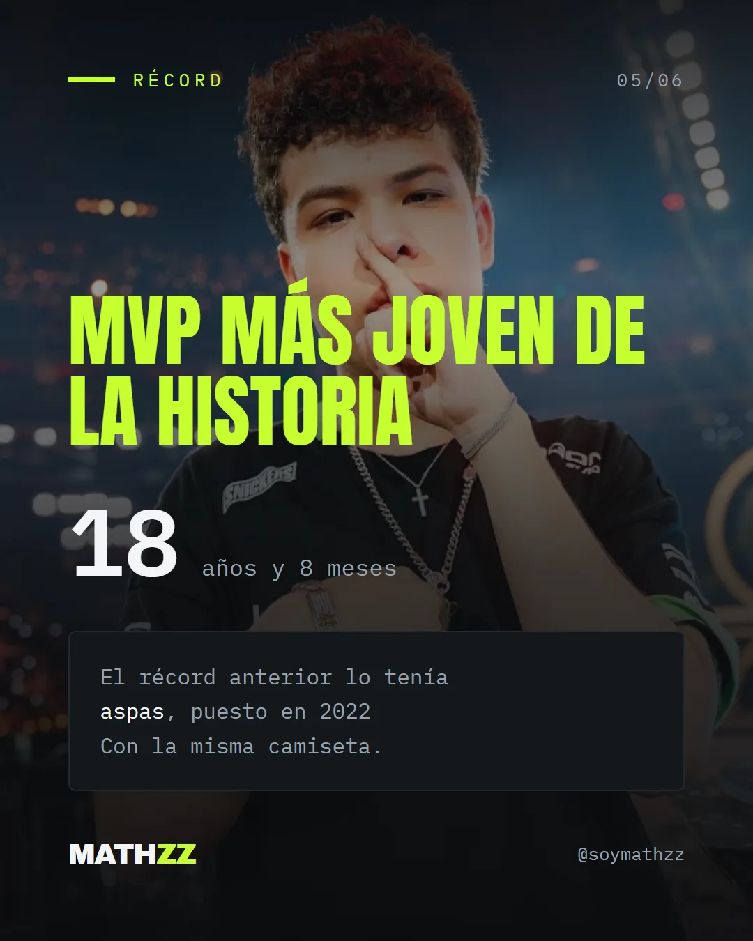 erde: de una academia al MVP más joven de la historia, slide 5 de 6